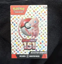 Pokemon TCG Scarlet and Violet 151 Booster Bundle Set - 290-85321 820650853210 - Image 1