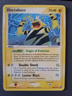 Pokemon ELECTABUZZ EX FORZE SEGRETE SET 22/115 ENG Rara *EXC* - Image 1
