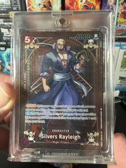 Bandai One Piece CCG Silvers Rayleigh SP OP09-005 Foil Alt Art 6000/5 - Image 1