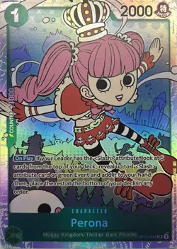 Perona SR OP12-034 - Legacy Of The Master - One Piece TCG - Image 1