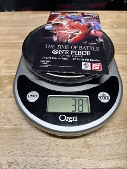 (HEAVY)🔥38g One Piece OP-16 The Time Of Battle Sleeved Booster Pack New - Image 1