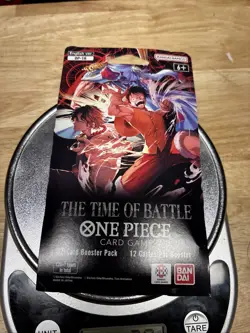 (HEAVY)🔥38g One Piece OP-16 The Time Of Battle Sleeved Booster Pack New - Image 2