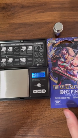 (HEAVY) 37.72g One Piece OP14 The Azure Sea’s Seven Sleeved Booster Pack - Image 2