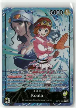 One Piece Koala OP12-081 Foil (Alternate Art) Legacy of the Master NM - Image 1