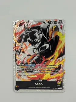 Sabo (001) (Parallel) ST13-001 Ultra Deck: The Three Brothers One Piece Foil NM - Image 1
