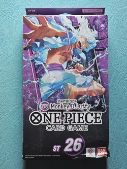 Bandai One Piece TCG St 26 Starter Deck Monkey D Luffy Factory Sealed Brand New - Image 1