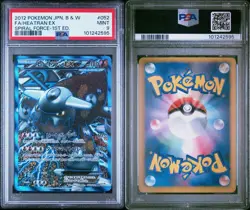 POKEMON HEATRAN EX 052/051 SR BW8 1ST EDITION SPIRAL FORCE JAPANESE PSA 9 MINT - Image 3