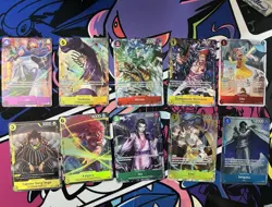 One Piece TCG English Alt Art Lot of 12, Luffy Sanji Enel Uta Sengoku Monet… - Image 1