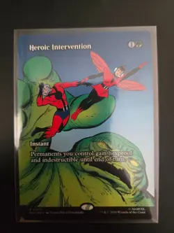 Magic: The Gathering Marvel Heroic Intervention Foil Mythic Rare #0079 MTG - Image 1