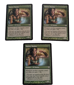 Essence Warden x3 (three) Planar Chaos MP Moderately Played - Image 1