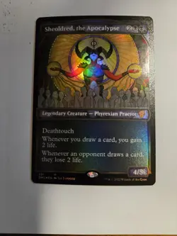 Sheoldred, the Apocalypse (Textured Foil) Dominaria United Foil - Image 1