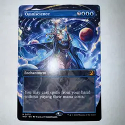 MTG Wilds Of Eldrain Enchanting Tales Omniscience Anime NM - Image 1