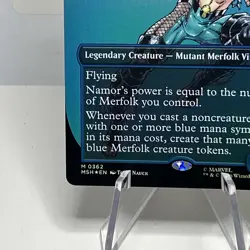 MTG: Namor the Sub-Mariner (Borderless) (0362) Marvel Super Heroes Foil Mythic - Image 5