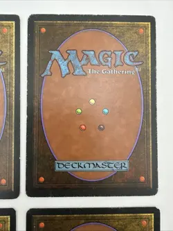 Red Elemental Blast x4 MTG Fourth 4th Edition 4x Magic Very Good Moderate Play - Image 4