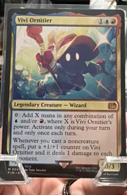 Vivi Ornitier Final Fantasy Magic The Gathering M 0248 Near Mint - Image 1