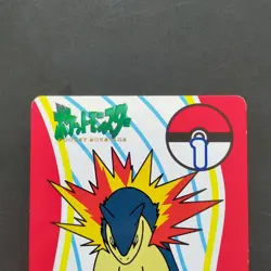 Pokemon Shiritori Card Advanced Generation Typhlosion Nintendo Bandai Japanese - Image 3