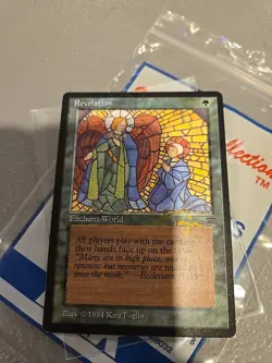 SIGNED MtG Magic Kaja Foglio Artist _ Legends _ REVELATION _ - Image 1