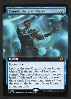 MTG Consult the Star Charts (Extended Art) Edge of Eternities Regular #325 NM/M - Image 1