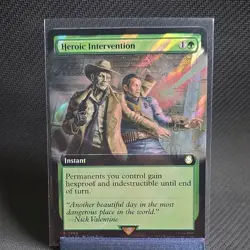 Wizards of the Coast Heroic Intervention Surge Foil Full Art Fallout EN #R0999 - Image 1