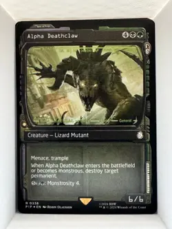 Alpha Deathclaw (Showcase) R Universes Beyond: Fallout 336 NM - Image 1