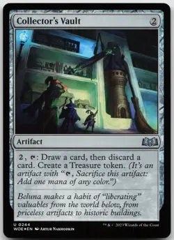 Collector's Vault 244 Uncommon Wilds of Eldraine Magic: The Gathering Foil NM - Image 1