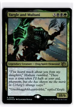 Yargle and Multani 256 Rare March of the Machine Magic: The Gathering Foil NM - Image 1