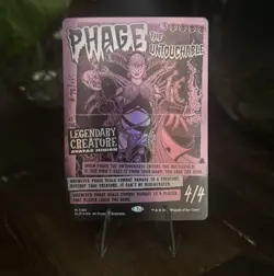 NM MTG Phage the Untouchable M 1195 Foil Full Art Mythic Secret Lair - SLD EN - Image 1