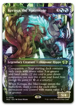 Keruga, the Macrosage #48 (Foil) (NM) March of the Machine MUL Magic MTG - Image 1