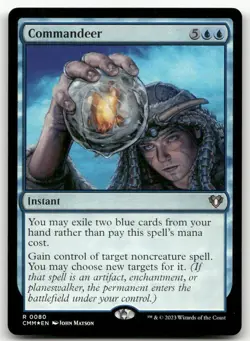 Commandeer #80 (Foil) (NM) Commander Masters CMM Magic MTG - Image 1