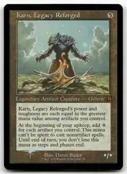 Karn, Legacy Reforged (Retro Frame) #99 (Foil) NM March of the Machine Magic MTG - Image 1