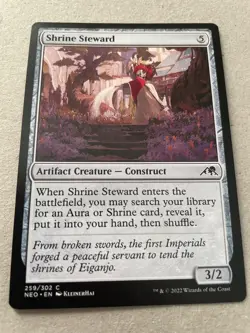 Shrine Steward Kamigawa: Neon Dynasty Regular - Image 1