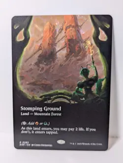 Stomping Ground - Borderless - Edge of Eternities EOE - NM - MTG - Image 1