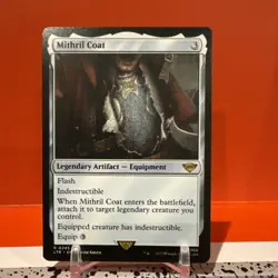 Wizards of the Coast Mithril Coat LTR 0245 Rare Legendary Artifact Equipment - Image 1