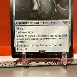 Wizards of the Coast Mithril Coat LTR 0245 Rare Legendary Artifact Equipment - Image 3
