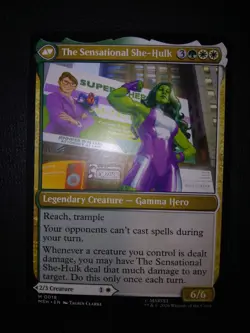 Magic Marvel Super Hero Jennifer Walters / Sensational She-Hulk NM 0018 - Image 2