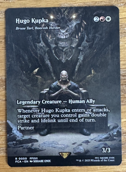 MTG Final Fantasy Through the Ages, Hugo Kupka (Bruse Tarl) - Borderless - Image 1