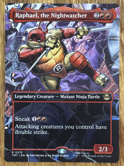 MTG Teenage Mutant Ninja Turtles, Raphael, the Nightwatcher -Borderless - Image 1