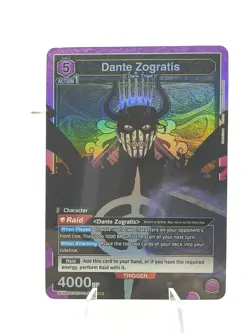 UNION ARENA UE08BT/BCV-1-027 Dante Zogratis SR Black Clover - Image 1