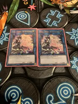 Yugioh 2x Clara & Rushka, the Ventriloduo Extreme Force Exfo-En049 1st Edition - Image 1