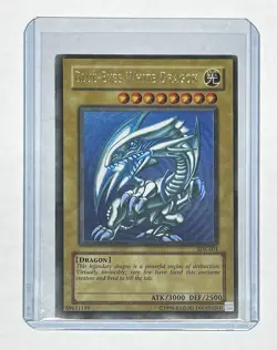 Blue‑Eyes White Dragon SDK‑001 Ultra Rare Unlimited YuGiOh MP - Image 1
