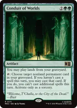 MTG Marvel Super Heroes Commander - Conduit of Worlds - Image 1