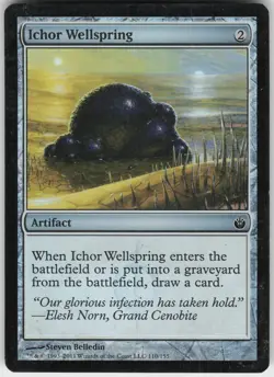 Ichor Wellspring Mirrodin Besieged Common Magic: The Gathering Foil LP - Image 1