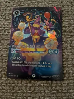 Disney Lorcana Winnie The Pooh & Piglet Enchanted - Hunny Mages 234/207 Nm - Image 1