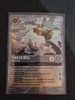 2023 Disney Lorcana - The First Chapter 1 Super Rare Tinker Bell Giant Fairy - Image 1