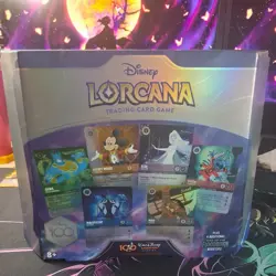 Disney Lorcana D100 Gift Set Collector Edition Rise of the Floodborn Sealed #1 - Image 1