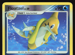 Floatzel - 26/130 - Rare Reverse Holo - Diamond & Pearl Base - Pokemon Card - Image 4