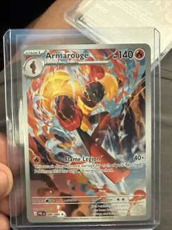 Armarouge 086/084 Illustration Rare Pokemon TCG Pitch Black English NM - Image 1