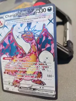 Pokemon TCG Charizard ex SVP056 Black Star Promo Card - Image 3