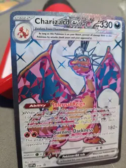 Pokemon TCG Charizard ex SVP056 Black Star Promo Card - Image 4