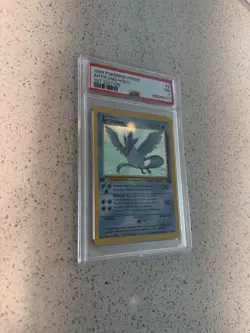 1999 POKEMON FOSSIL 2 ARTICUNO-HOLO 1ST EDITION - PSA 7 - Image 2